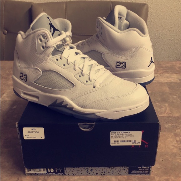 jordan retro 5 size 10